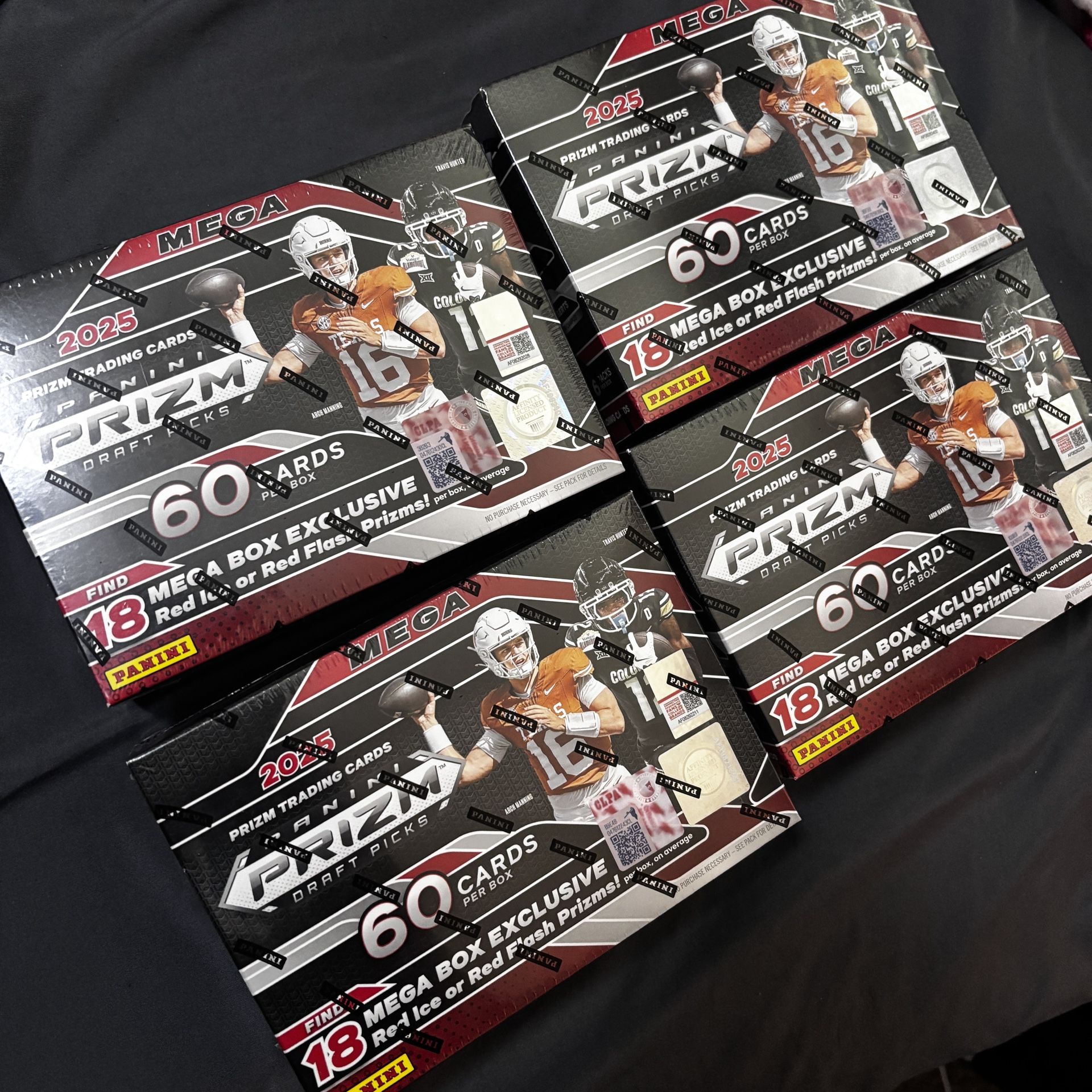 SEALED! Prizm Mega Box Draft Picks. Brand New