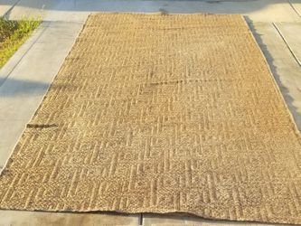 Sisal Patterned Area Rug 