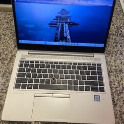 Hp Elitebook 840 G5 Intel i5 Processor 1.70GHz 8gb Ram 128gb Ssd Windows 11 Works Great With Charger Very Good Condition