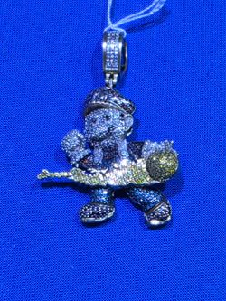 10kt YG Diamond Super Mario Pendant. (C-3) ASK FOR RYAN. #(contact info removed)42