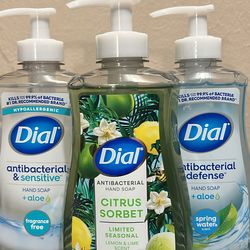 Dial hand soap $5