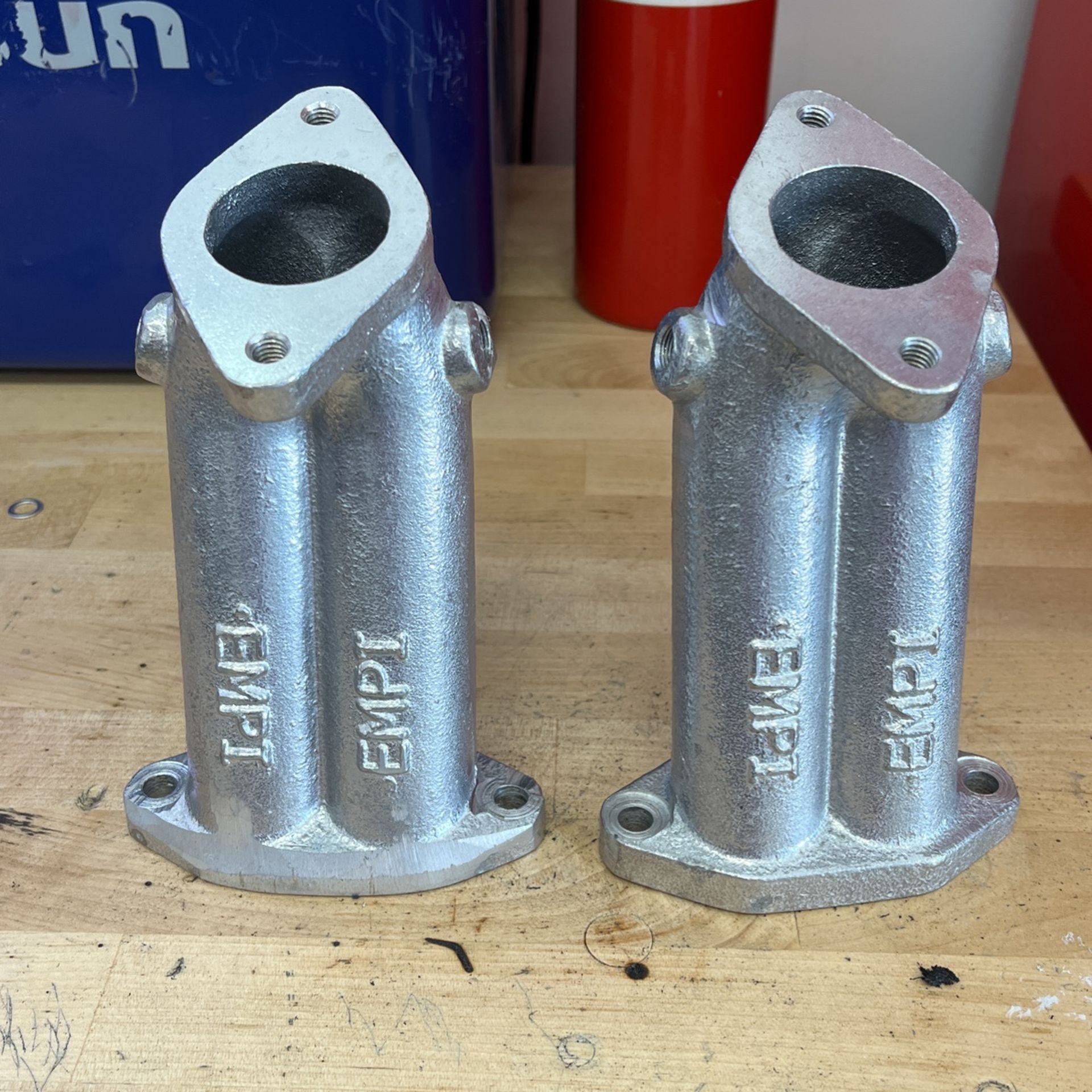 Dual Carbs Intake Manifolds, For Solex And Kadron Style Carbs, Compatible with Dune Buggy