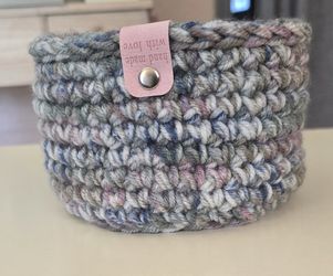 New Handmade Crochet Basket