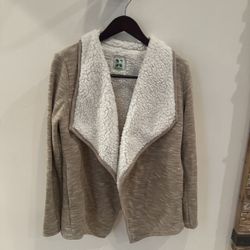 Womens Long Sleeve Cardigan  Sweater Blazer Coat Size M