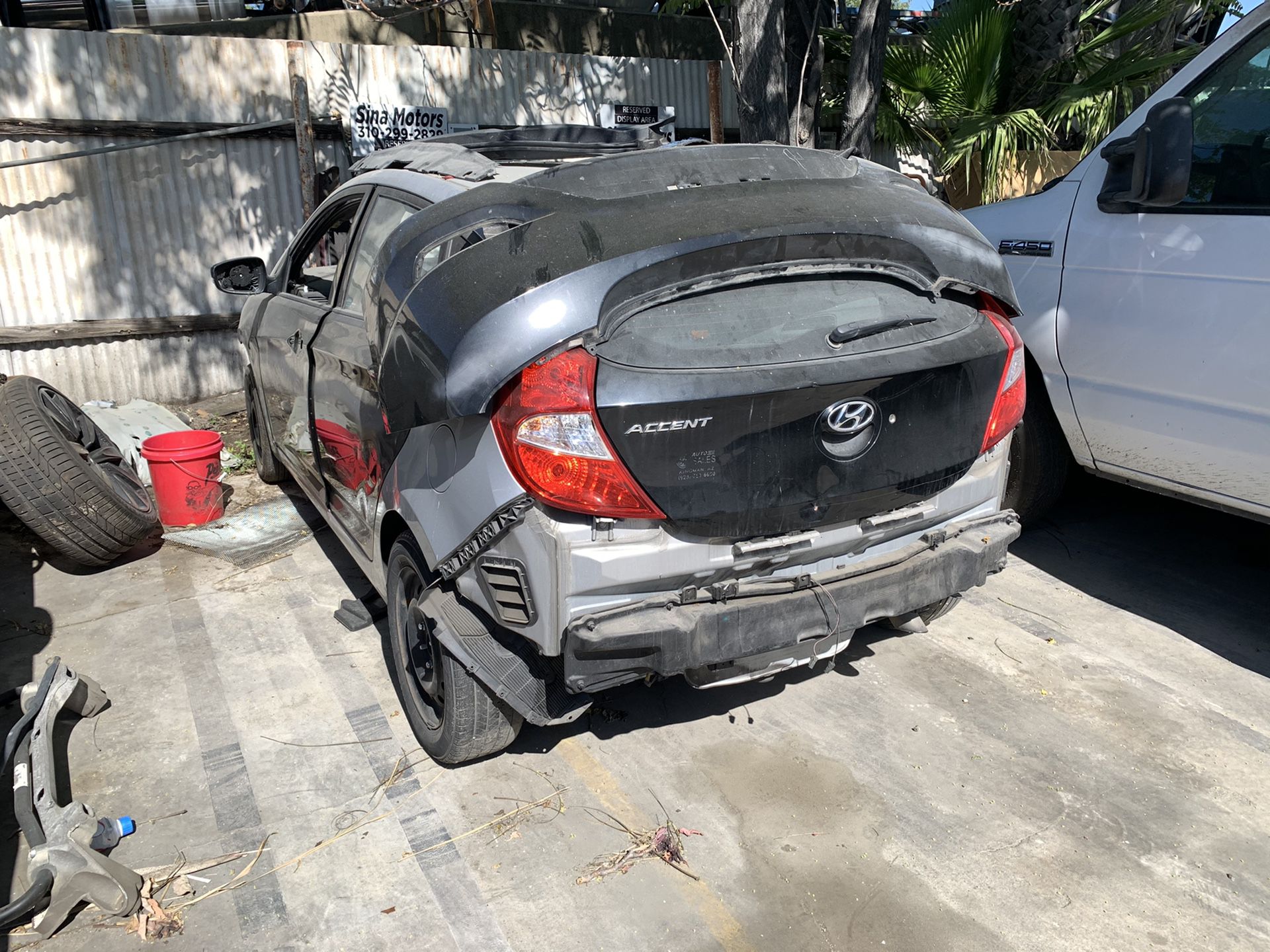 Parting out 2013 Hyundai accent