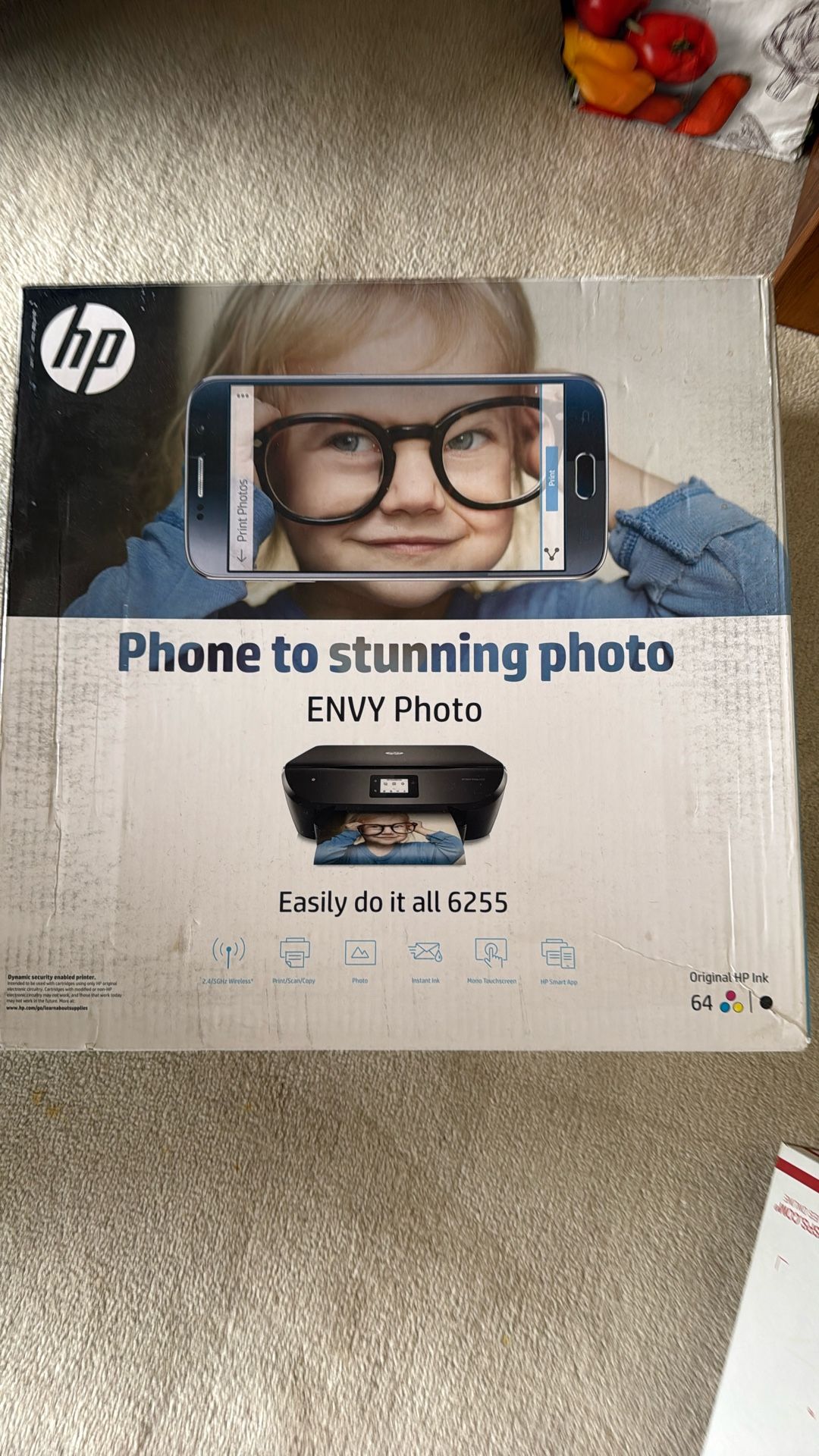 HP envy photo printer