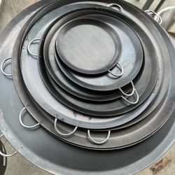 Comal Negro De Lámina Mexicana. Comal Para Las Tortillas