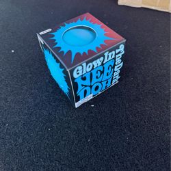 NeeDoh glow in the dark blue