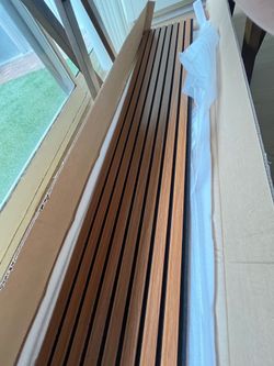 Wood slats