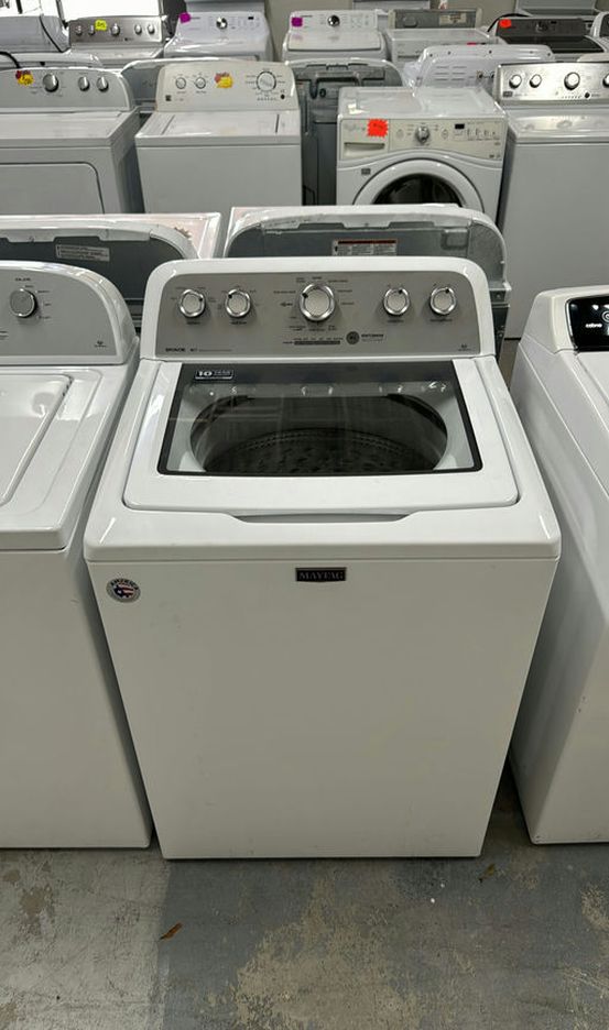 Maytag Top Load Washer - Large Capacity Stainless Steel Drum