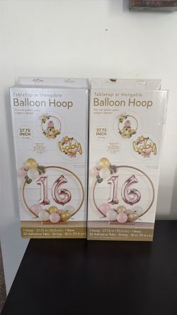 2 Balloon hoop