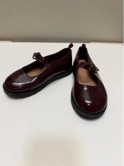 Maroon marjanes size 10 toddler