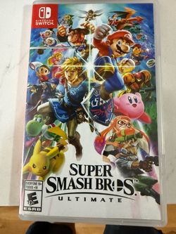 Super smash bros ultimate switch