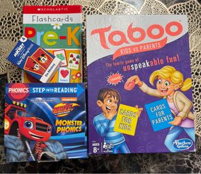 Paquete de Juegos y Libros para Niños