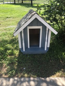 Custom large dog house