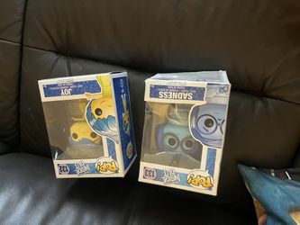 Funko Pop Sadness And Joy Inside Out Movie 