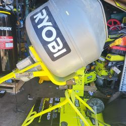 RYOBI CORDED CEMENT MIXER NEW
