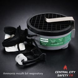 AMMONIA MOUTH BIT RESPIRATOR