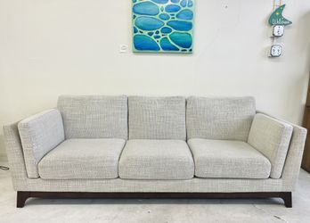 Article Ceni MCM White/Light Gray Couch