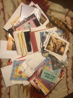 Assorted greeting cards