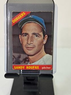 Sandy Koufax Los Angeles Dodgers 1966 Topps #100