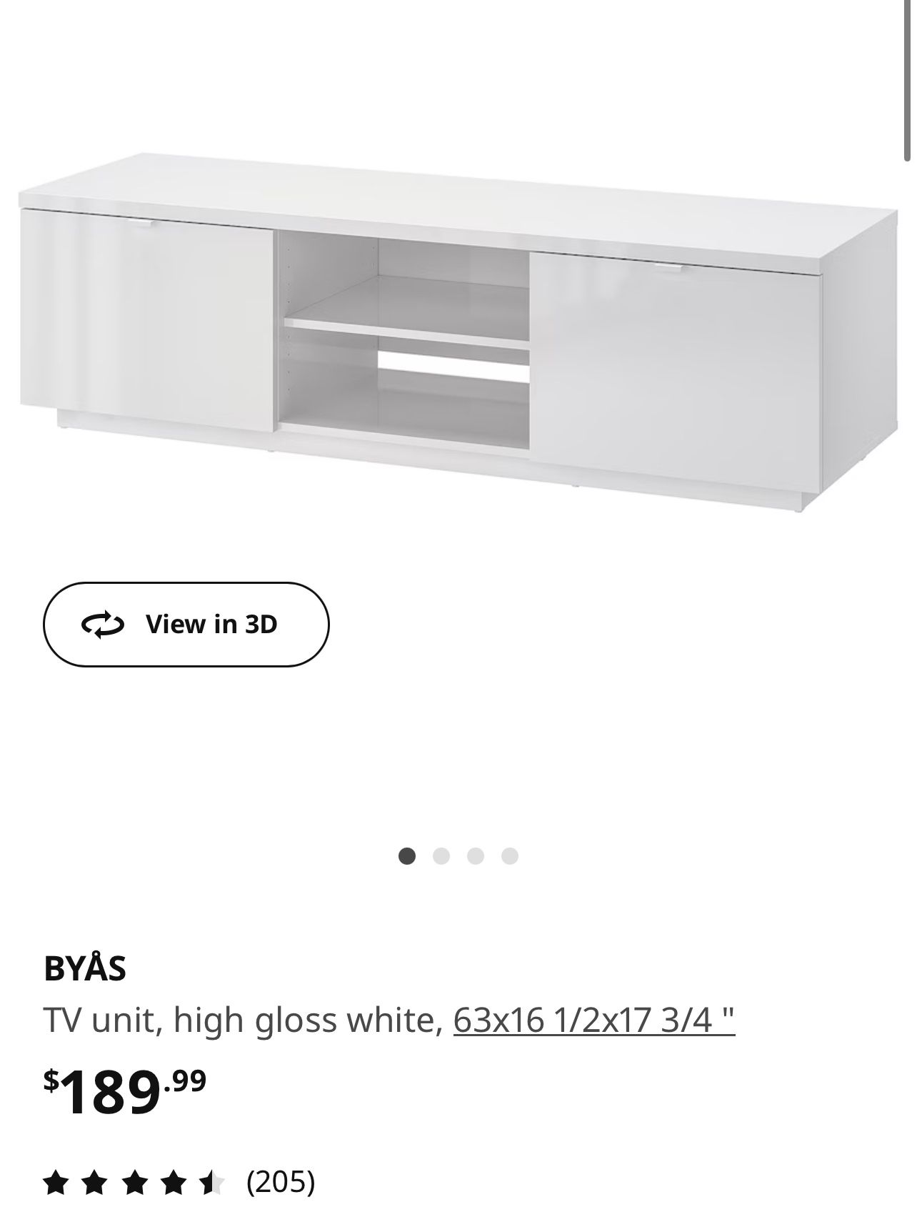 IKEA byas Tv Stand 