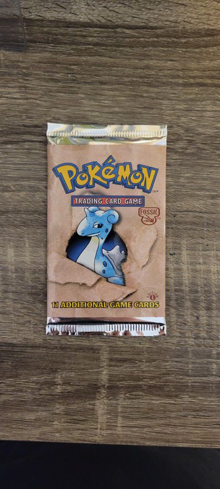 1st Edition Pokemon Fossil Booster Pack 
