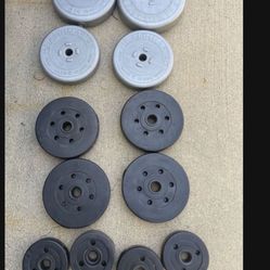 Weight Plates.           25 Dollars 