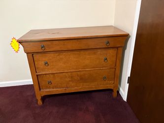 Bed and dresser