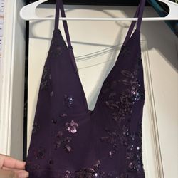 Purple Speechless Sequin Dress