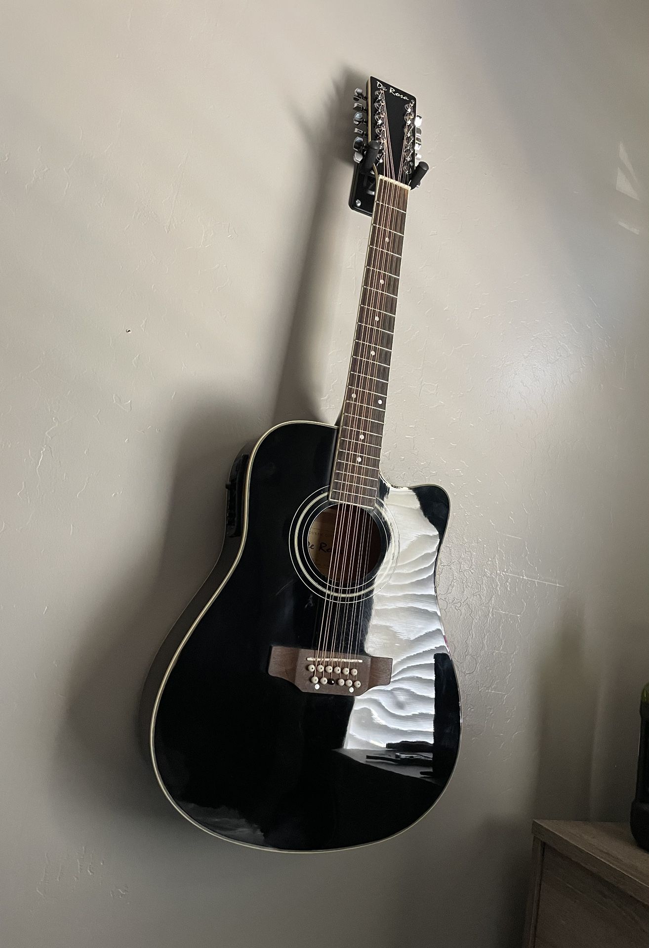 12 string guitar- De Rosa