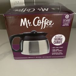 Mr. Coffee Thermal Carafe NEW