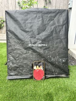 Pro-Spin portable ping pong Table