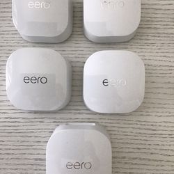 Five Eero 6+ Units