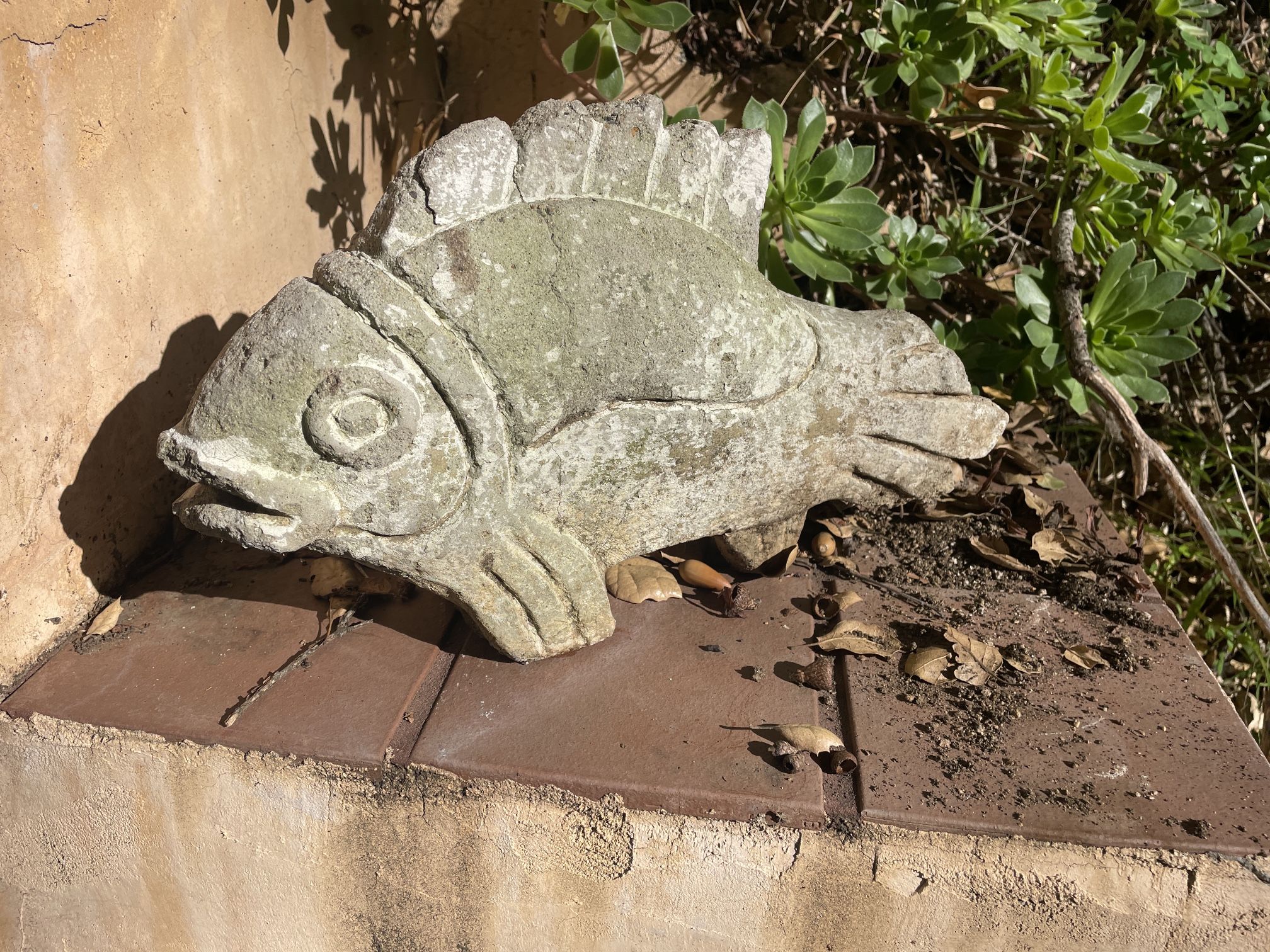 Concrete Fish for pond / fountain / patio