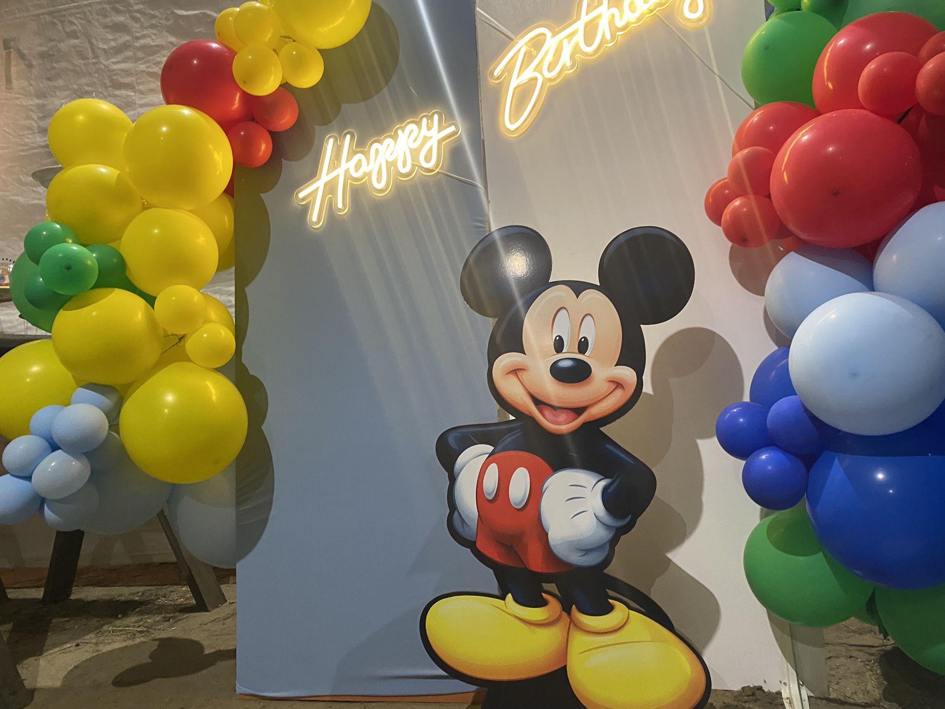 Mickey Mouse And Mickey Mouse Jeep Cutout