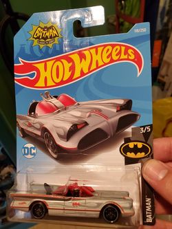 Hot wheels batmobile
