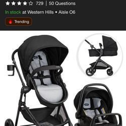Stroller Car seat Combo W/ Base