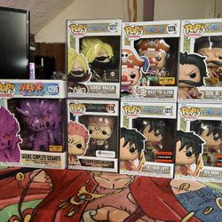 Anime Funko Pop Lot 