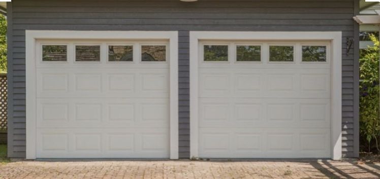 Garage doors with windows 8x7