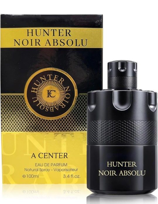 Hunter Noir Absolu EDP For Men - 3.4oz, 100ml By Fragrance Couture