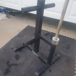 Olympic Weight Rack With Barbell Holder (Bar Not Included)