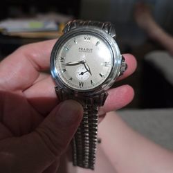 Vintage Prague Automatic Stainless Steel 22 Jewels Men's Watch