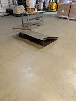 Dock plate