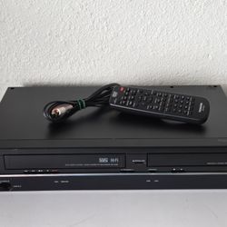 Toshiba SD-V296-K-TU DVD/VCR VHS Combo Player With Remote & AV Cables