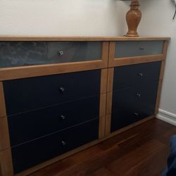 3-Piece Wood Bedroom Dresser Set 