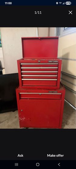Vintage Craftsman Rolling Toolbox