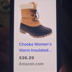 Snow Boots Size 6 $25