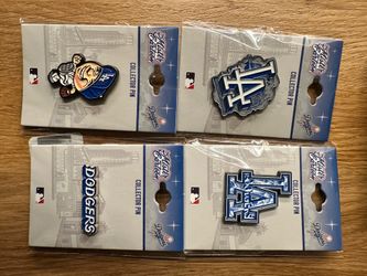 Dodgers Mister Cartoon pins