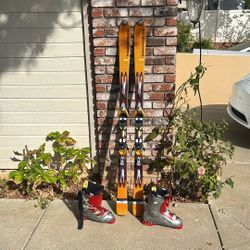 Complete Ski & Boot Package – Salomon Scream Pilot 10 Skis + Atomic Beta Race 9.50 Boots